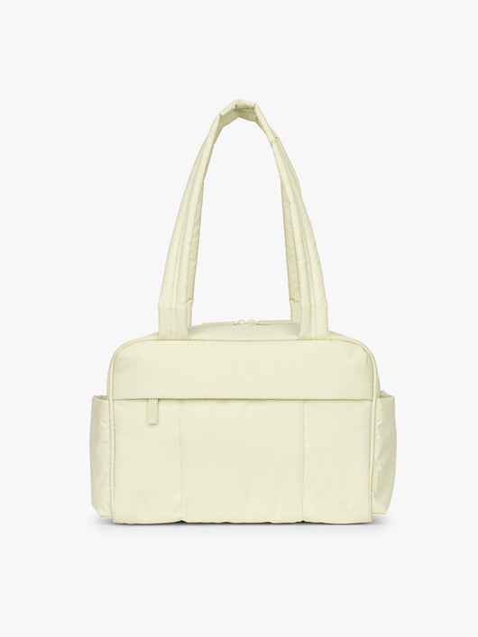 CALPAK Luka Mini Duffel in light green Celadon; DLM2501-CELADON