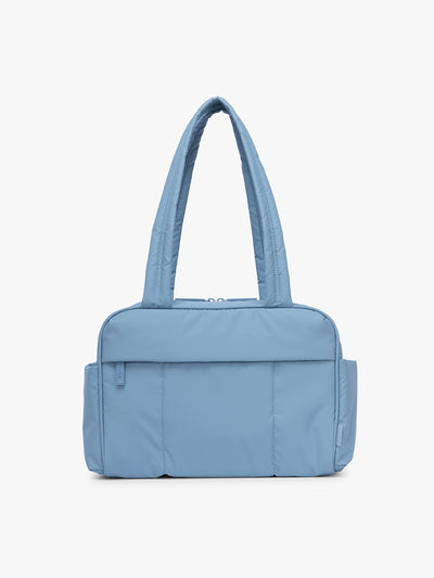 CALPAK Luka Mini Duffel in light blue French Blue; DLM2501-FRENCH-BLUE