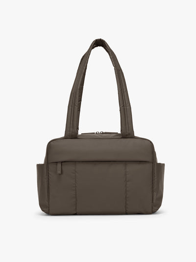 CALPAK Luka Mini Duffel in brown Mushroom; DLM2501-MUSHROOM
