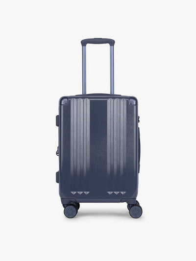 CALPAK Ambeur Carry On Luggage in dark blue metallic Indigo; LAM1020-INDIGO