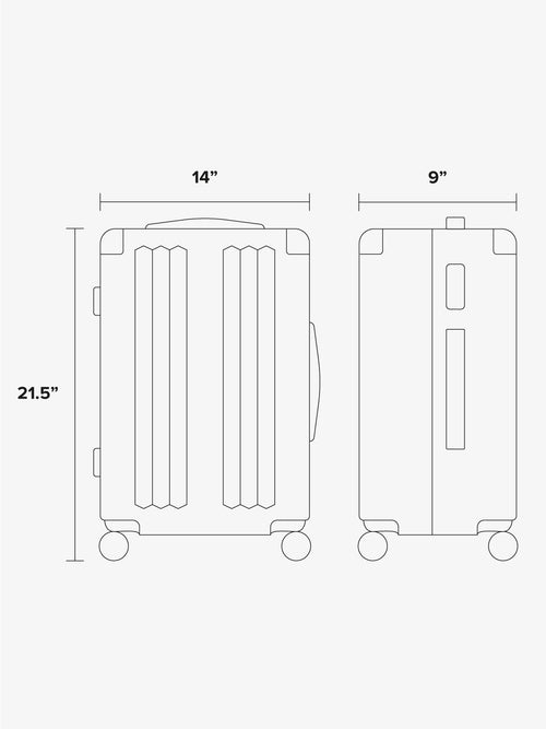 Ambeur Carry-On Luggage