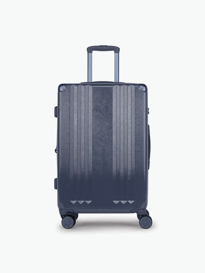 CALPAK Ambeur Medium Luggage in dark blue metallic Indigo; LAM1024-INDIGO