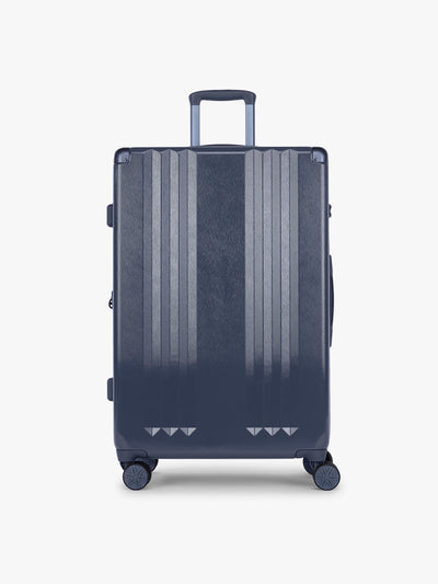 CALPAK Ambeur Large Luggage in dark blue metallic Indigo; LAM1028-INDIGO