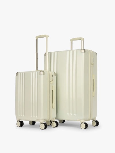 CALPAK Ambeur 2 piece Luggage Set in light green Celadon; LAM2000-CELADON
