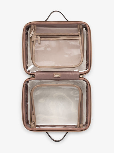 Large Clear Cosmetics Case