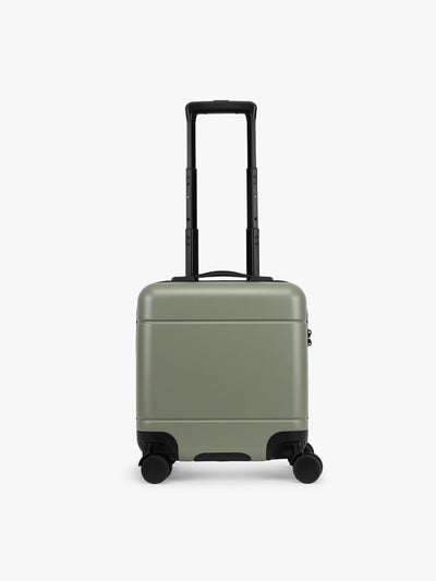 CALPAK Hue Mini Carry On Luggage in green Juniper; LHU1014-JUNIPER