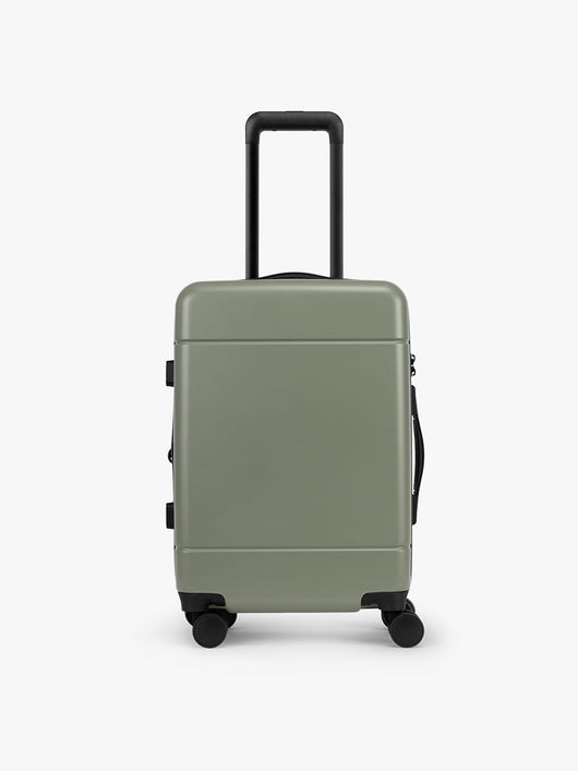 CALPAK Hue Carry On Luggage in green Juniper; LHU1020-NP-JUNIPER