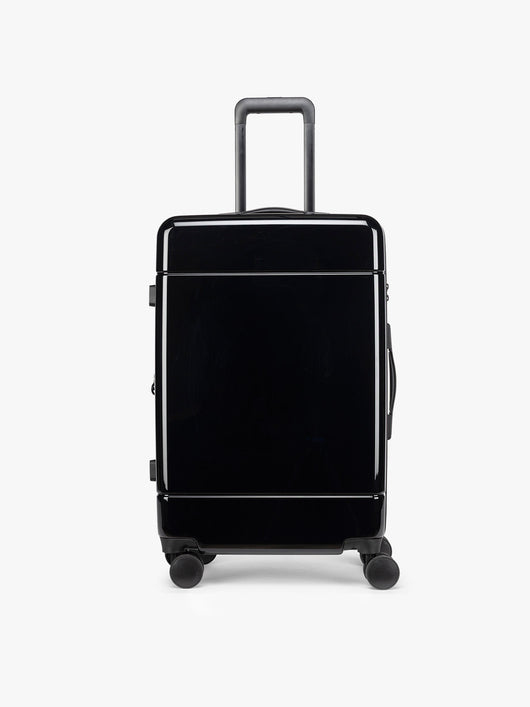 CALPAK Hue Medium Luggage in Glazed Black; LHU1024-GLAZED-BLACK