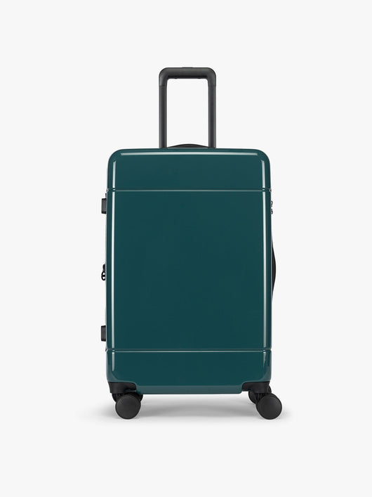 CALPAK Hue Medium Luggage in dark green Kale; LHU1024-GLAZED-KALE