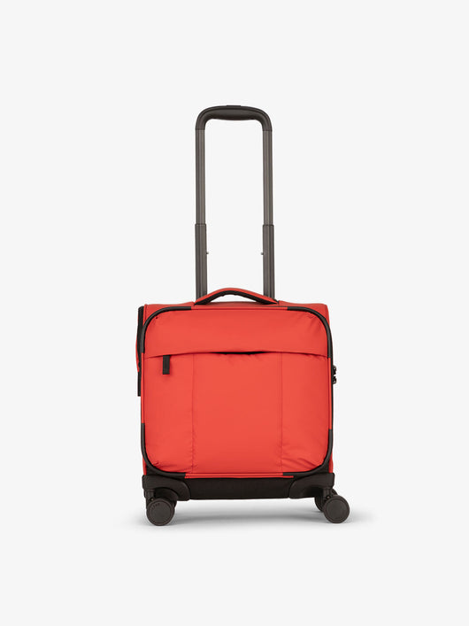 CALPAK Luka mini soft carry-on luggage in red; LSM1014-ROUGE