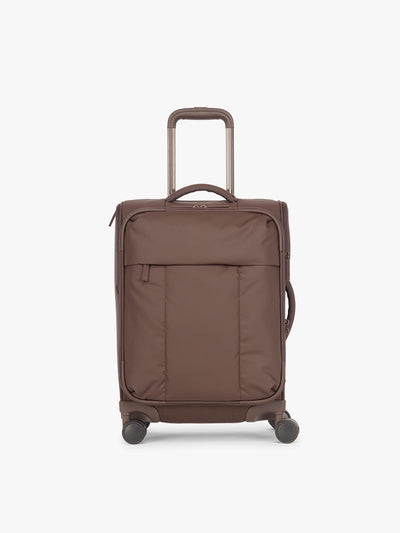 CALPAK Luka Soft Sided Luggage in brown Walnut; LSM1020-WALNUT