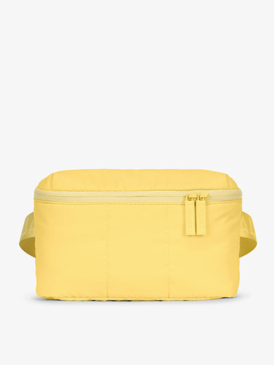 CALPAK Luka Belt Bag with soft puffy exterior in butter; BB1901-BUTTER