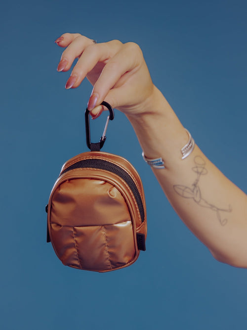 Luka Backpack Zip Bag Charm