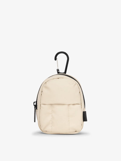 CALPAK Luka key pouch in oatmeal; AMB2201-OATMEAL
