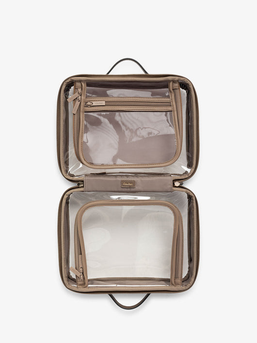 Medium Clear Cosmetics Case