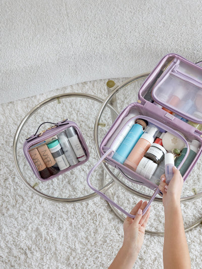 Small Clear Cosmetics Case