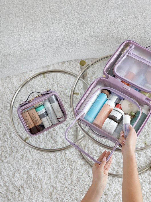 Small Clear Cosmetics Case