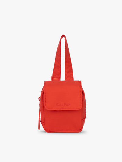 CALPAK Pacifer Pouch in red Tomato; PCB2501-TOMATO