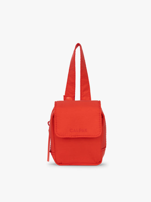 CALPAK Pacifer Pouch in red Tomato; PCB2501-TOMATO