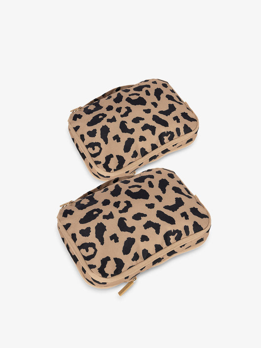 CALPAK small compression packing cubes in cheetah; PCS2301-CHEETAH