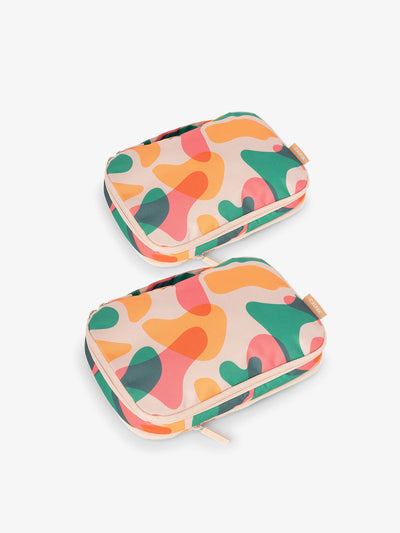CALPAK small compression packing cubes in modern abstract; PCS2301-MODERN-ABSTRACT