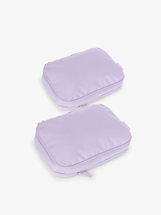 CALPAK small compression packing cubes in lavender; PCS2301-ORCHID