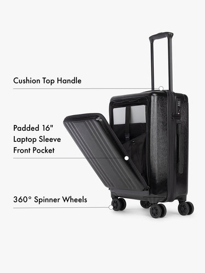 Ambeur Front Pocket Carry-On Luggage