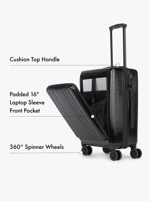 Ambeur Front Pocket Carry-On Luggage