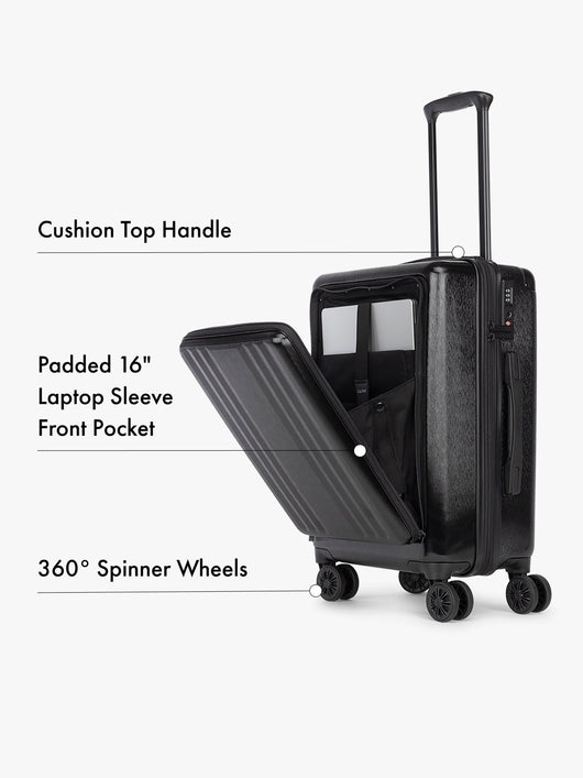 Ambeur Front Pocket Carry-On Luggage