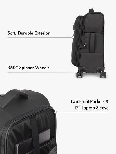 Luka Soft-Sided Carry-On Luggage