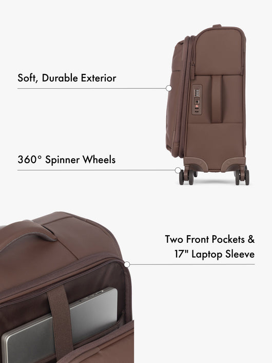 Luka Soft-Sided Carry-On Luggage