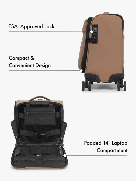 Luka Soft-Sided Mini Carry-On Luggage
