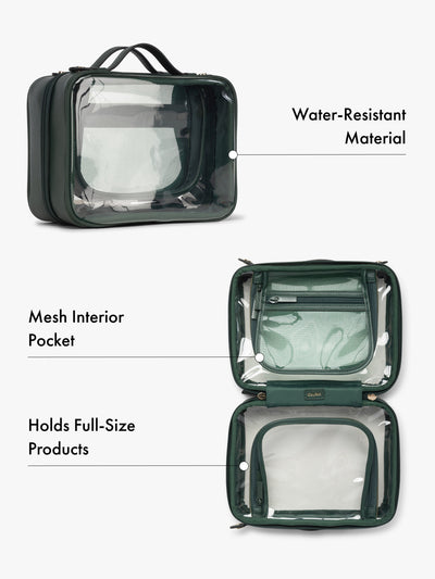 Medium Clear Cosmetics Case