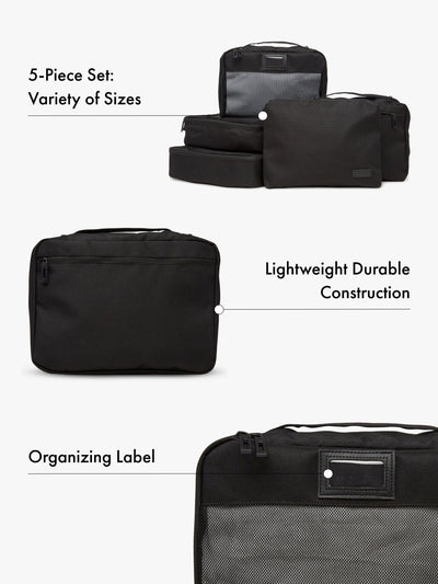 Packing Cubes Set (5 Pieces)