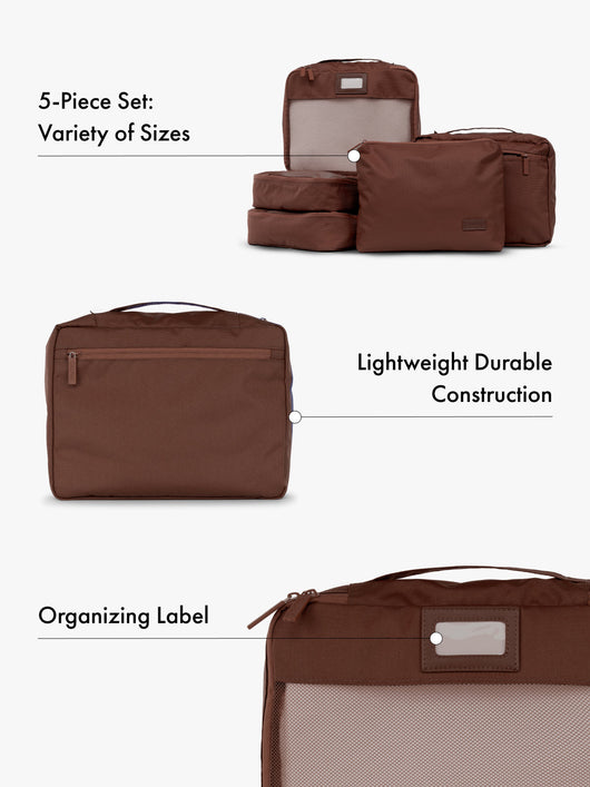 Packing Cubes Set (5 Pieces)