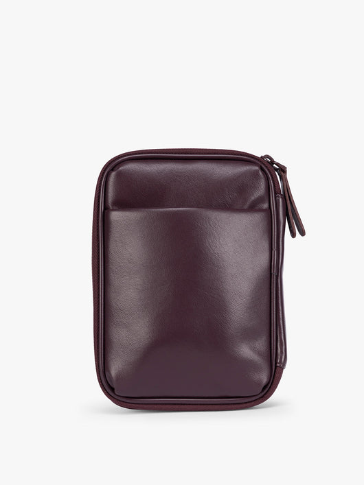 Luka Zip Passport Wallet in Vegan Leather