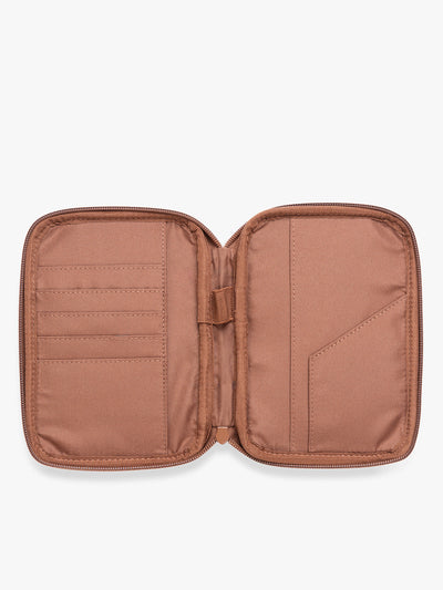 Luka Zip Passport Wallet in Vegan Leather