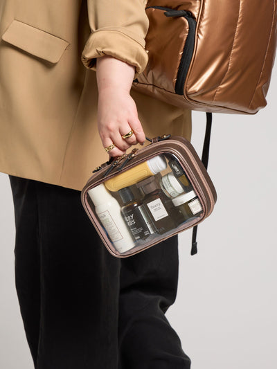 Small Clear Cosmetics Case