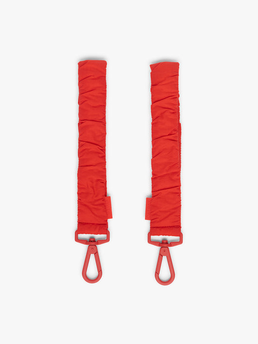 CALPAK Stroller Straps in red Tomato; STP2401-TOMATO