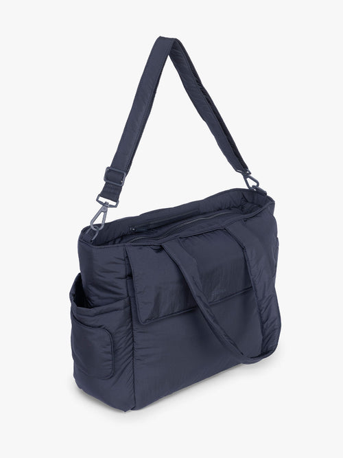 Diaper Tote Bag with Laptop Sleeve