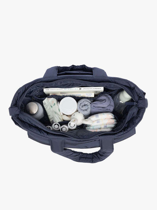Diaper Tote Bag with Laptop Sleeve