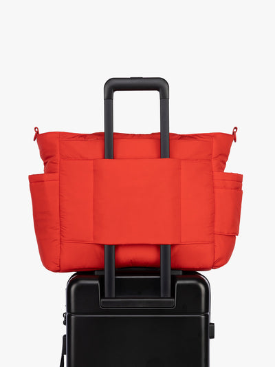 Diaper Tote Bag with Laptop Sleeve