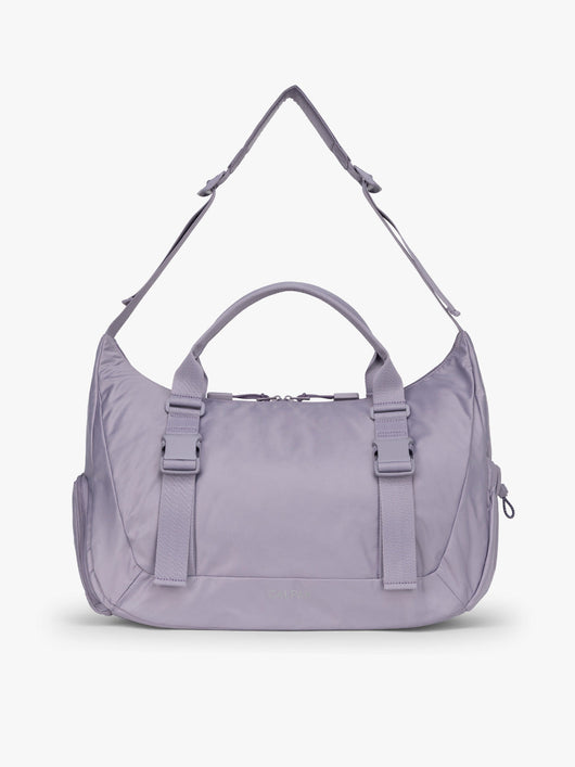 CALPAK Fit Gym Duffel Bag in purple Iris; TBF2401-IRIS