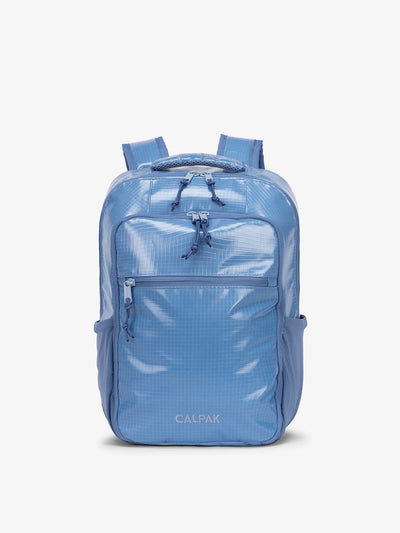 Front view of CALPAK Terra Hydration Backpack in glacier; BPT2201-GLACIER