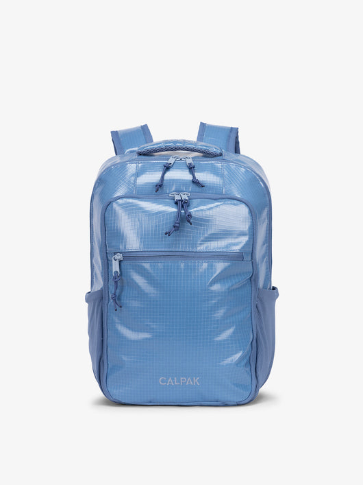 Front view of CALPAK Terra Hydration Backpack in glacier; BPT2201-GLACIER