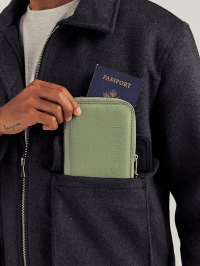 Terra Zip Passport Wallet
