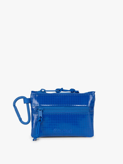 CALPAK Terra Clippable Card Pouch in blue Cobalt; TPC2401-COBALT
