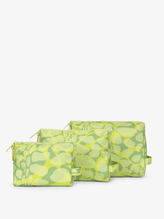Water Resistant Zip Pouch Set (3 Pieces)