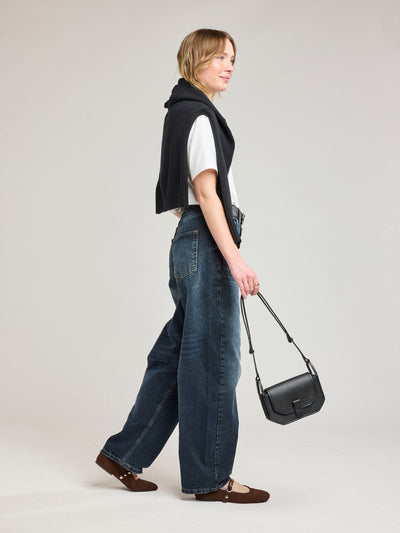 Colette Canvas Crossbody Wallet Bag