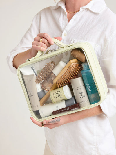 Large Clear Cosmetics Case